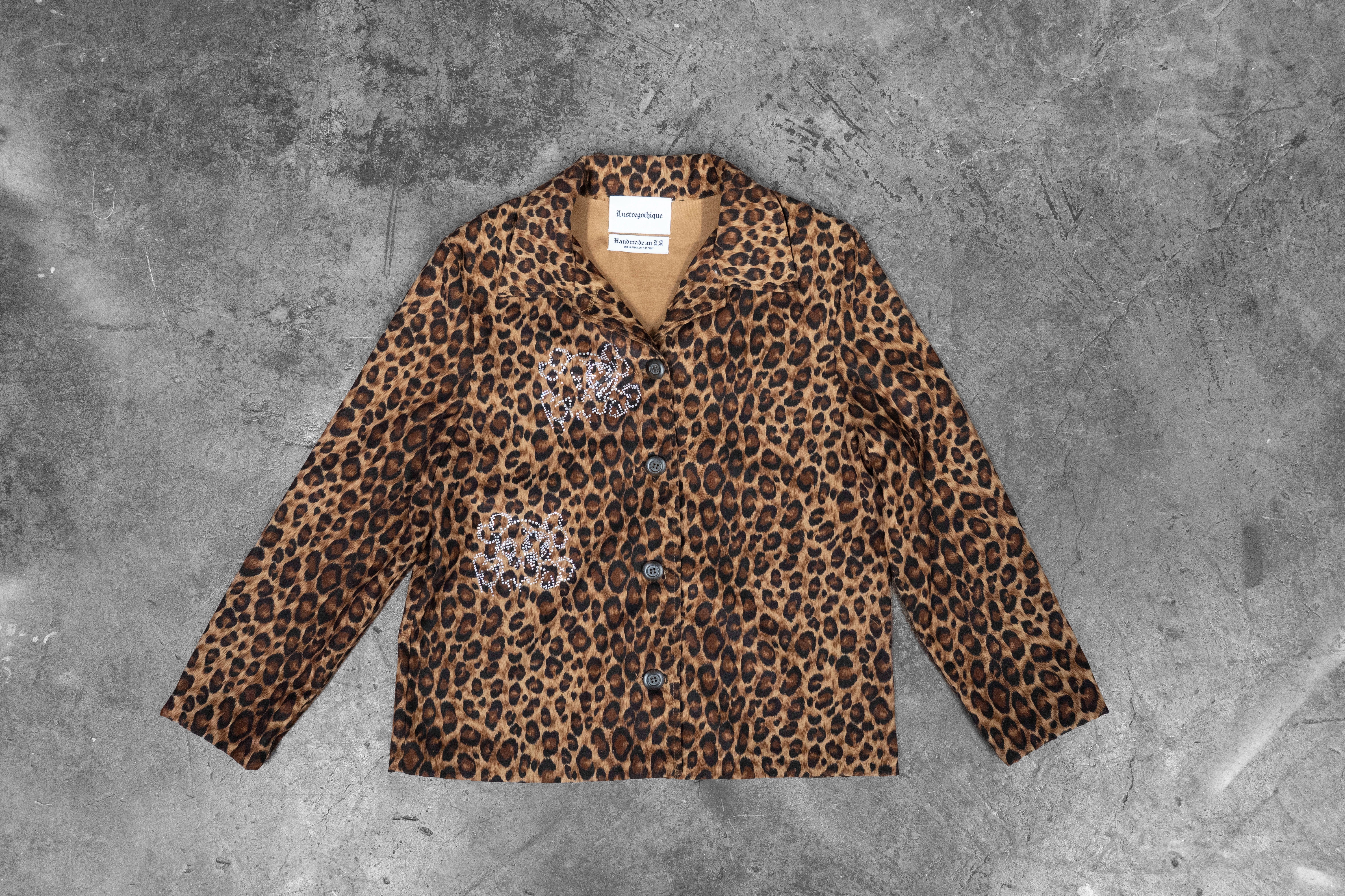 LUSTREGOTHIQUE — LEOPARD BUTTON UP (1/1)