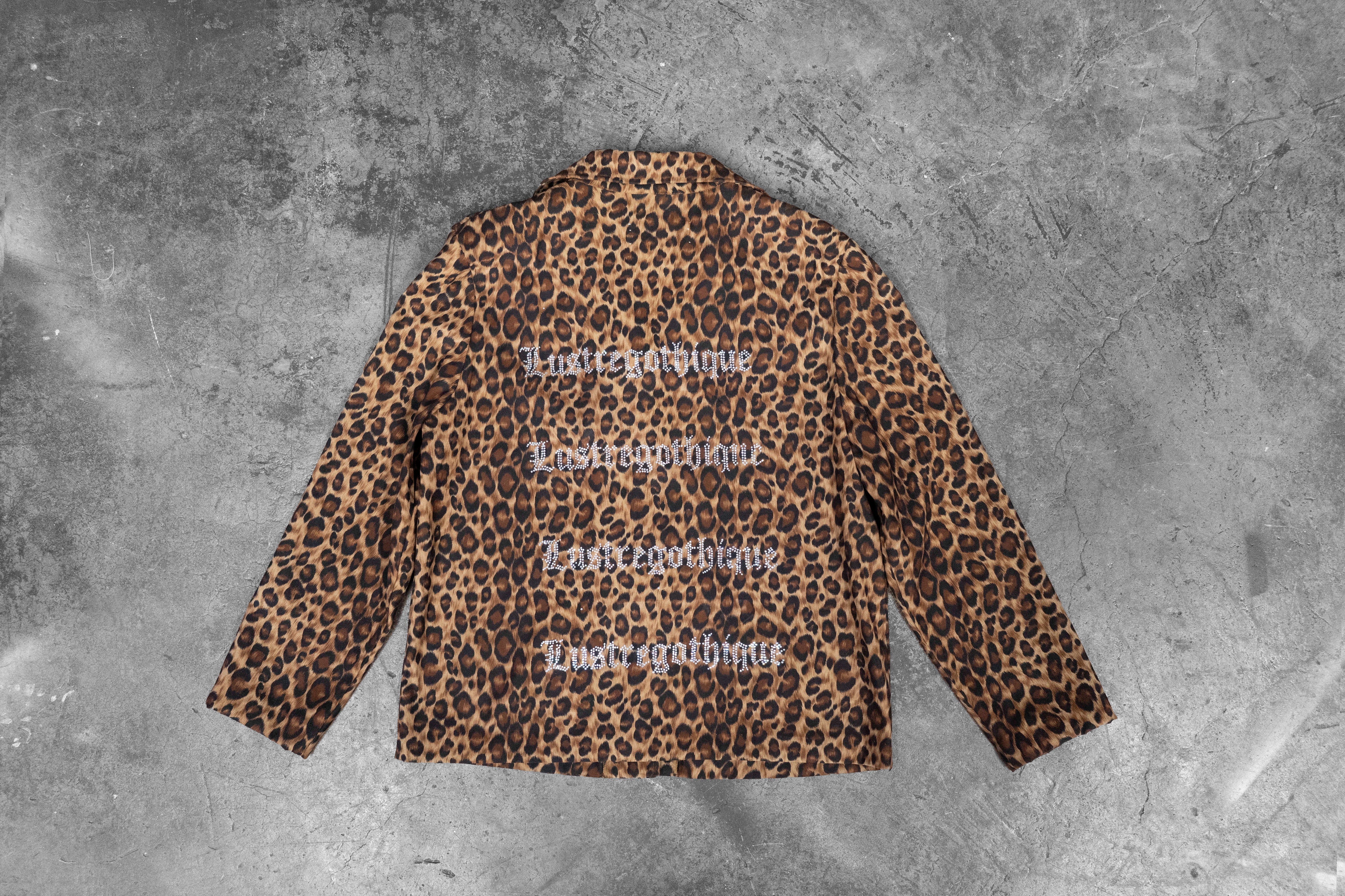 LUSTREGOTHIQUE — LEOPARD BUTTON UP (1/1)